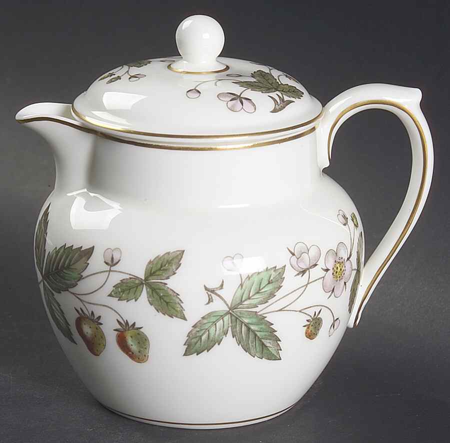 Strawberry Hill Large Syrup with Lid by Wedgwood-1