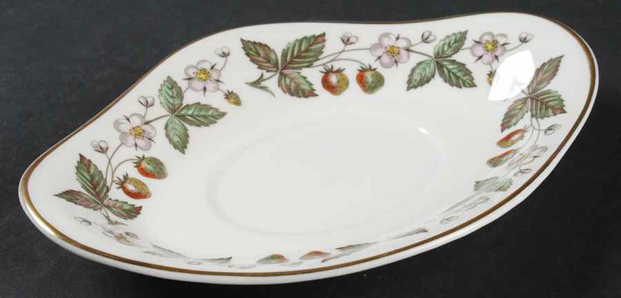 Strawberry Hill Underplate for Gravy Boat by Wedgwood-1