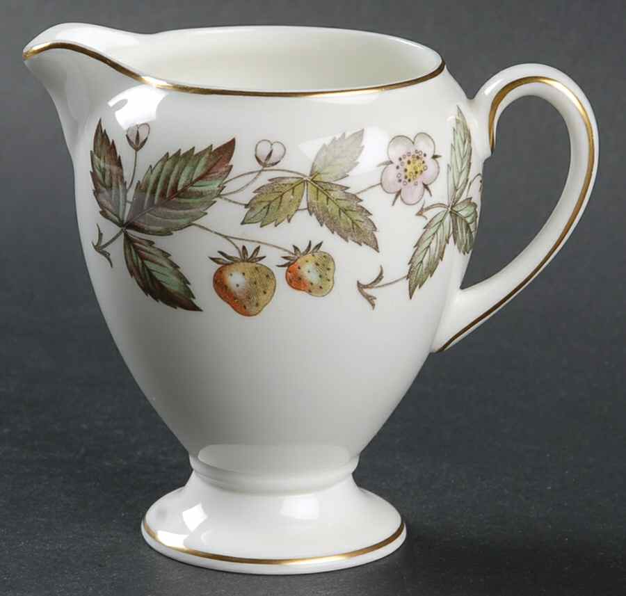 Strawberry Hill Globe Shape Creamer by Wedgwood-1