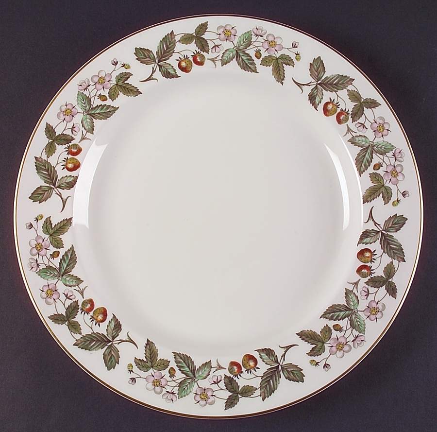 Strawberry Hill 13" Chop Plate (Round Platter) by Wedgwood-1