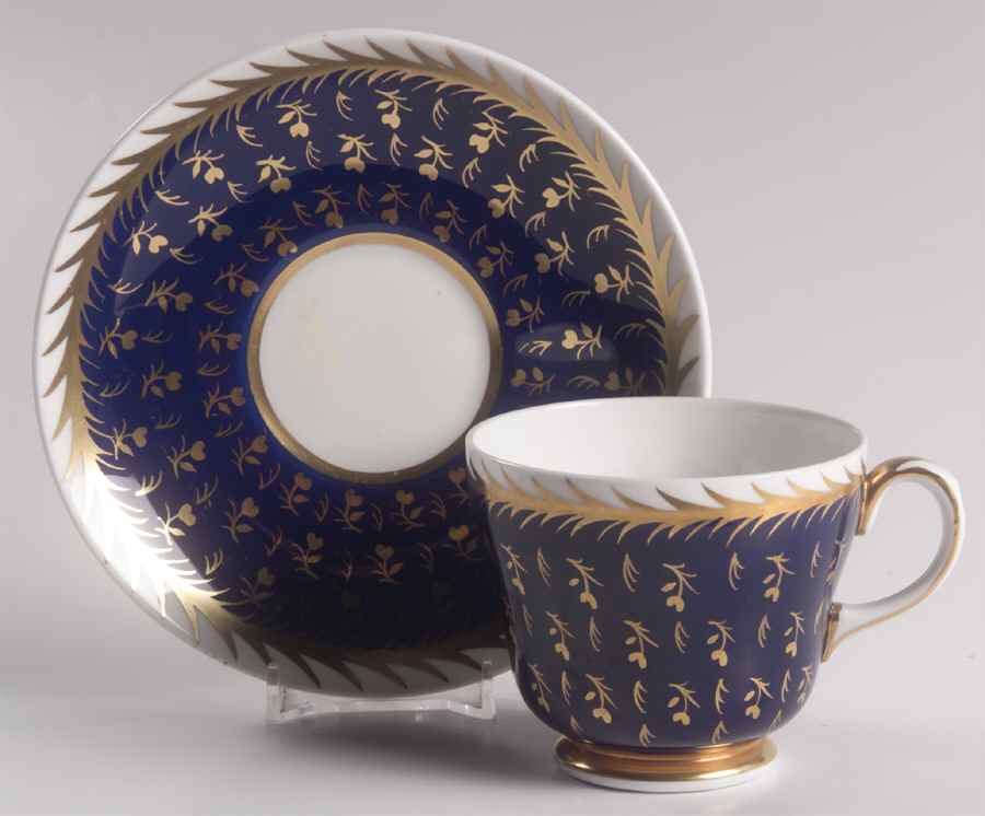St. James Footed Cup & Saucer Set by Wedgwood-1