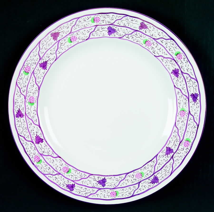 Strawberry Lustre Dinner Plate by Wedgwood-1