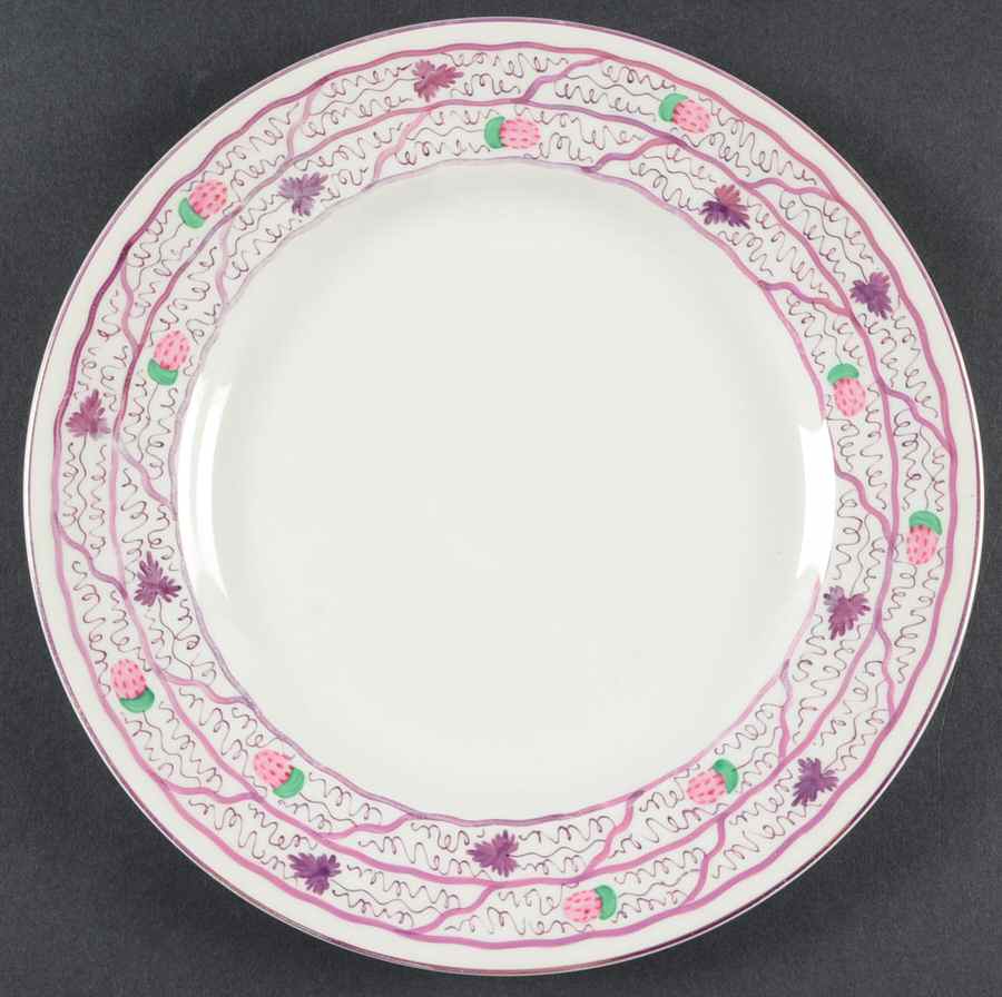 Strawberry Lustre Salad Plate by Wedgwood-1