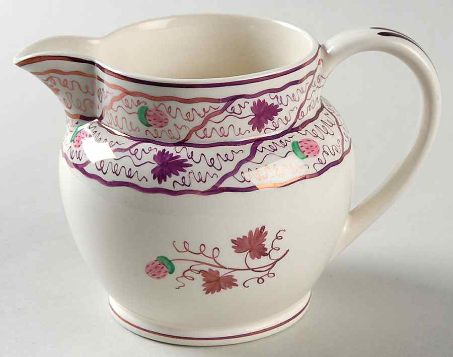 Strawberry Lustre Creamer by Wedgwood-1