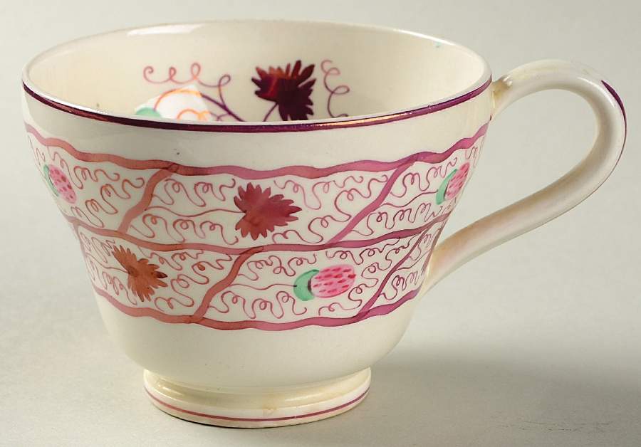 Strawberry Lustre Footed Cup by Wedgwood-1