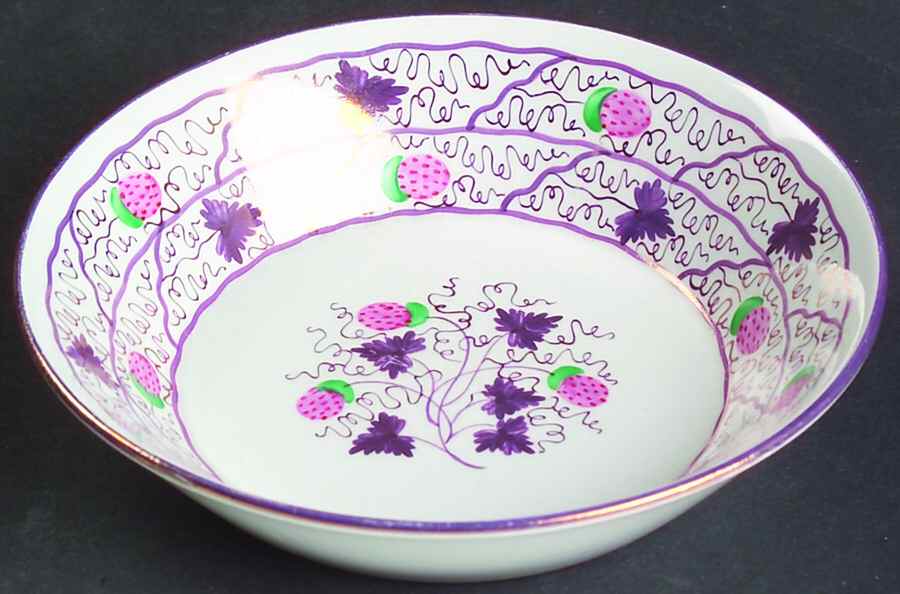 Strawberry Lustre Fruit/Dessert (Sauce) Bowl by Wedgwood-1