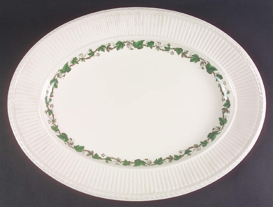 Stratford 18" Oval Serving Platter by Wedgwood-1