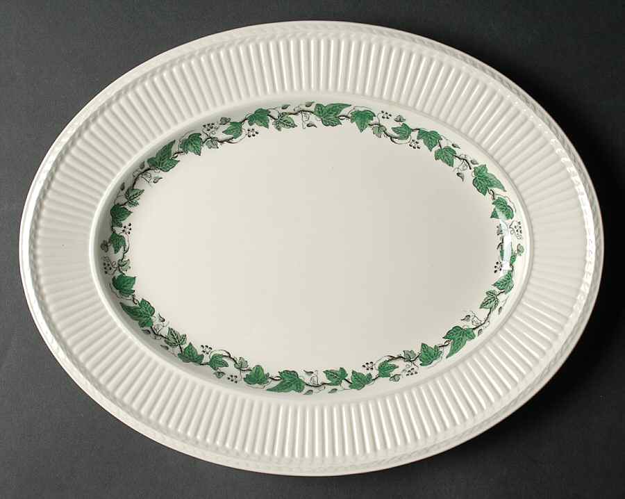 Stratford 13" Oval Serving Platter by Wedgwood-1