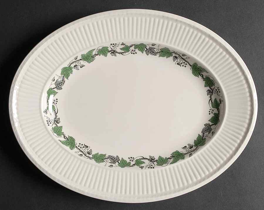 Stratford 11" Oval Serving Platter by Wedgwood-1