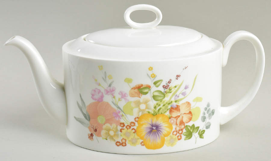 Summer Bouquet Teapot & Lid by Wedgwood-1