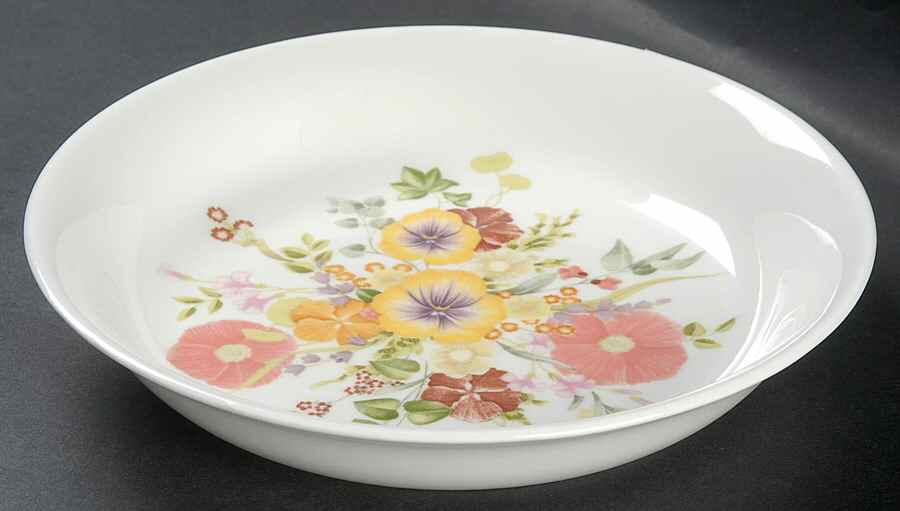 Summer Bouquet Coupe Soup Bowl by Wedgwood-1