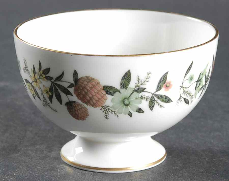Summer Garland Mini Open Sugar Bowl by Wedgwood-1