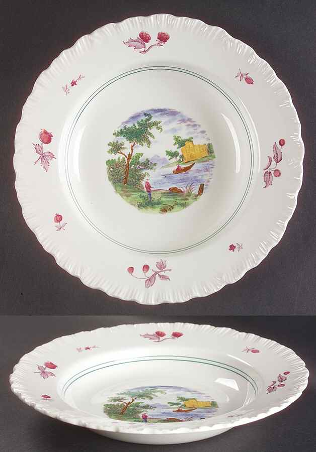 Summer Time Rim Soup Bowl by Wedgwood-1