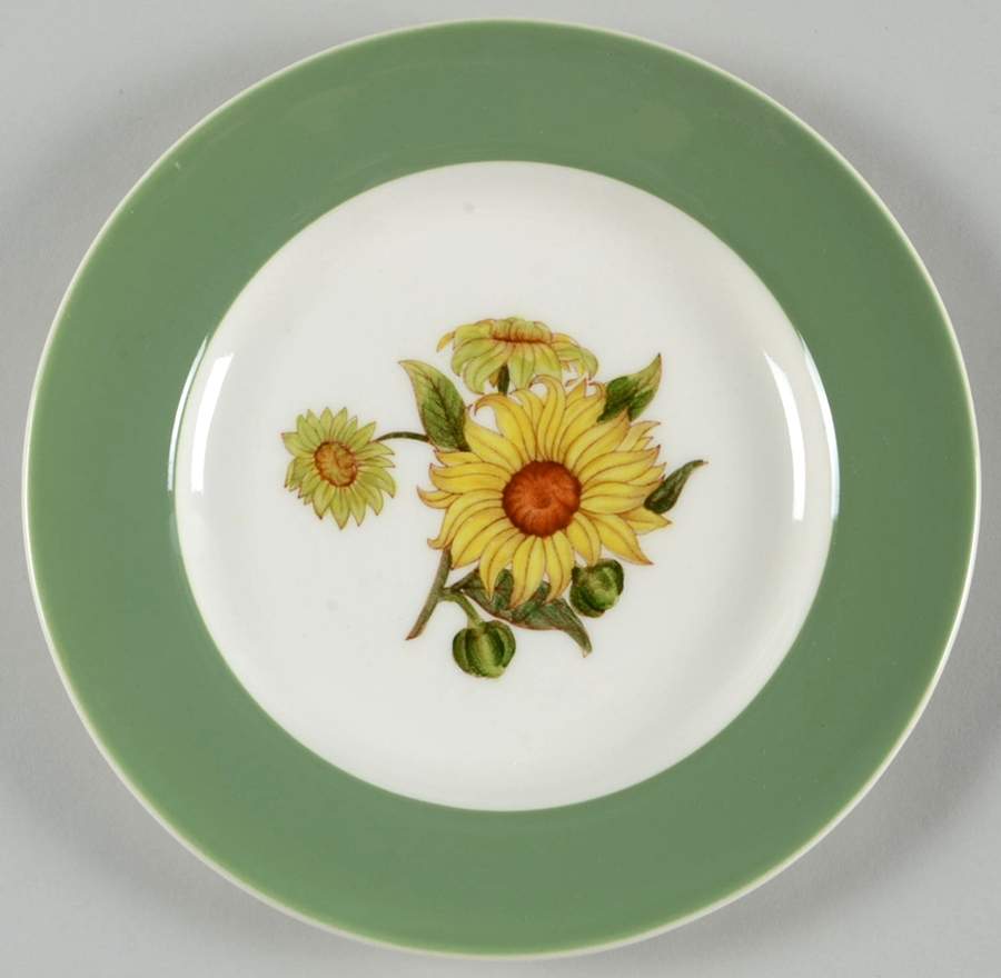 Sunflower Bread & Butter Plate by Wedgwood-1