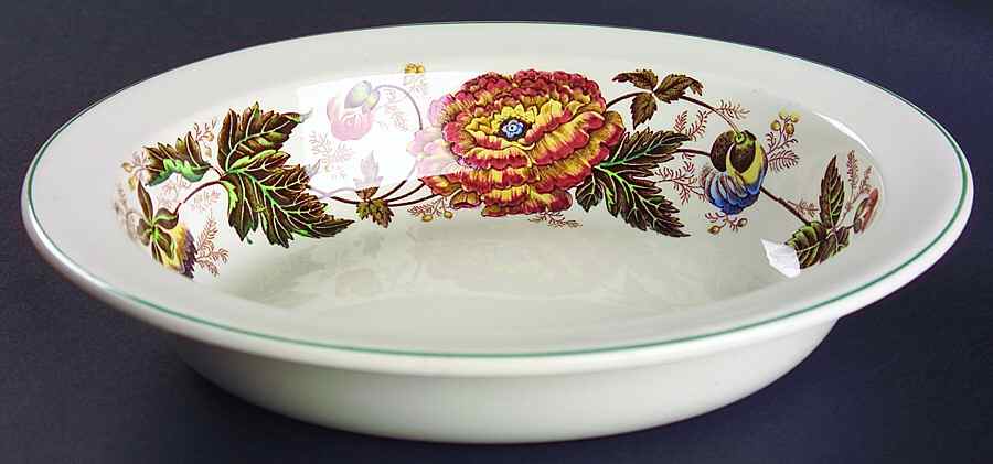 Surrey Rust 10" Oval Vegetable Bowl by Wedgwood-1