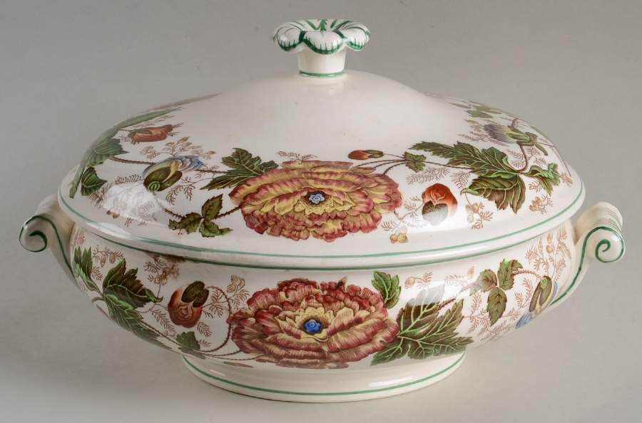 Surrey Rust Round Covered Vegetable by Wedgwood-1
