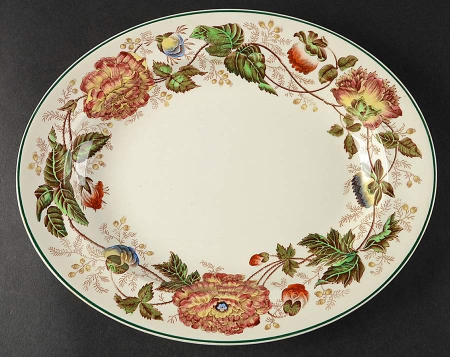 Surrey Rust 10" Oval Serving Platter by Wedgwood-1