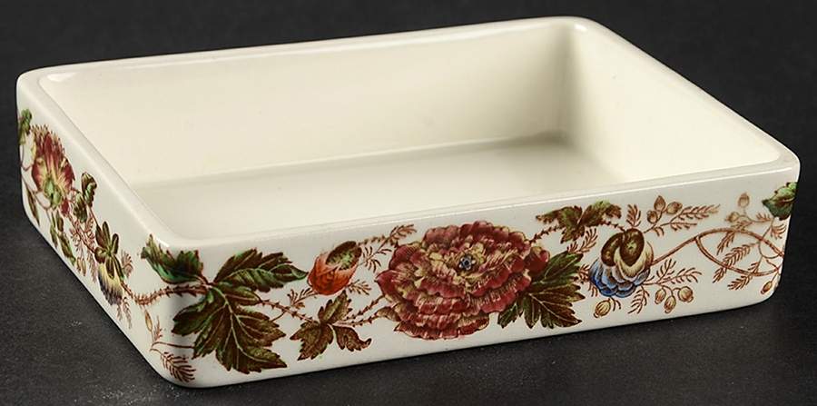 Surrey Rust Cigarette Box No Lid by Wedgwood-1