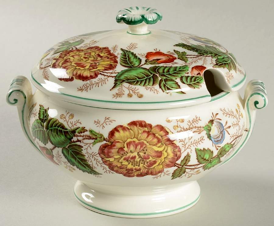 Surrey Rust Sauce Boat & Lid by Wedgwood-1