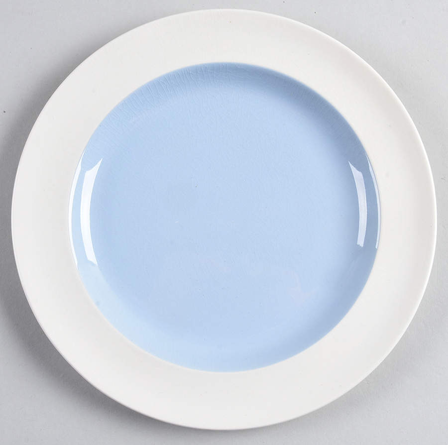 Summer Sky Blue and White (Barlaston Shape) Salad Plate by Wedgwood-1