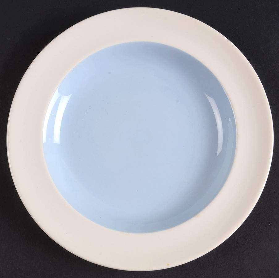 Summer Sky Blue and White (Barlaston Shape) Bread & Butter Plate by Wedgwood-1