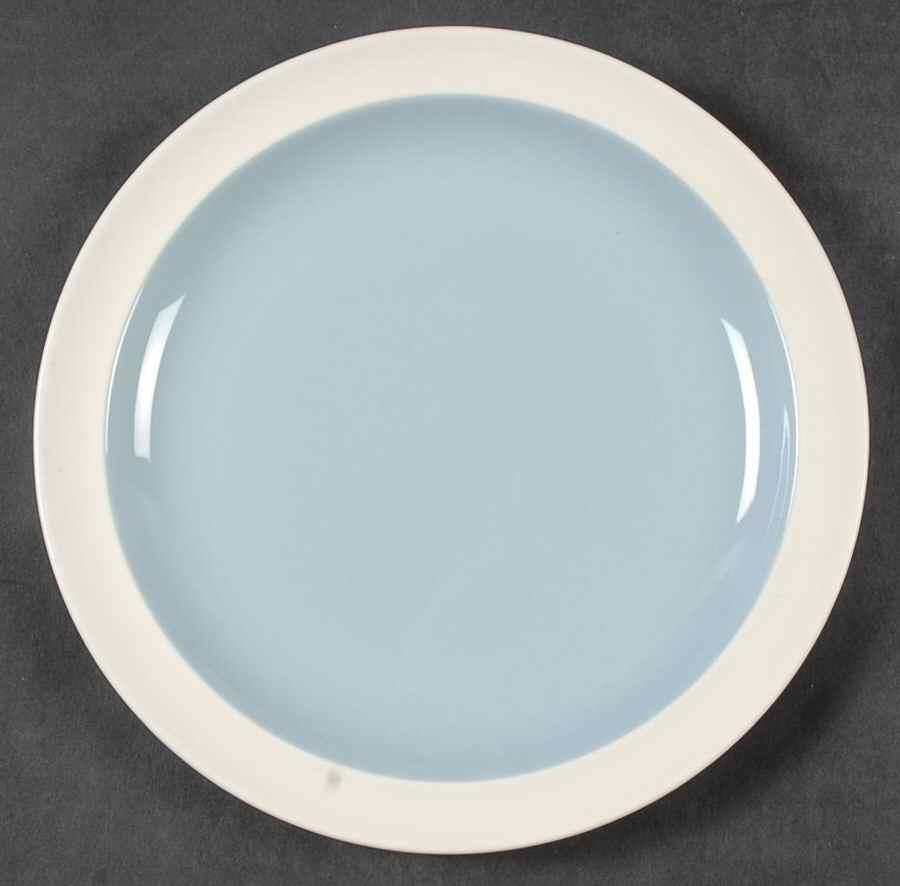 Summer Sky Blue and White (Barlaston Shape) Dessert/Pie Plate by Wedgwood-1