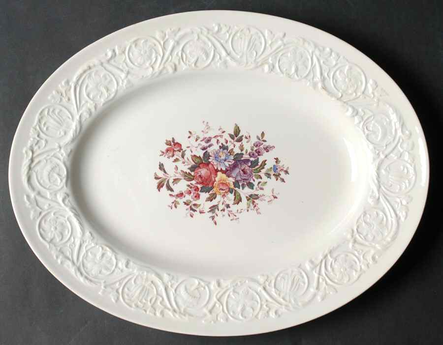 Swansea 12" Oval Serving Platter by Wedgwood-1