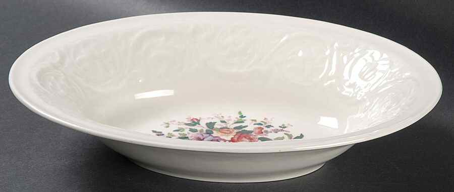 Swansea 10" Oval Vegetable Bowl by Wedgwood-1
