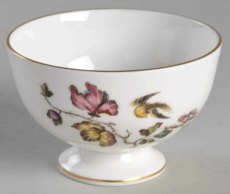 Swallow (Yellow Brown Trim) Mini Open Sugar Bowl by Wedgwood-1