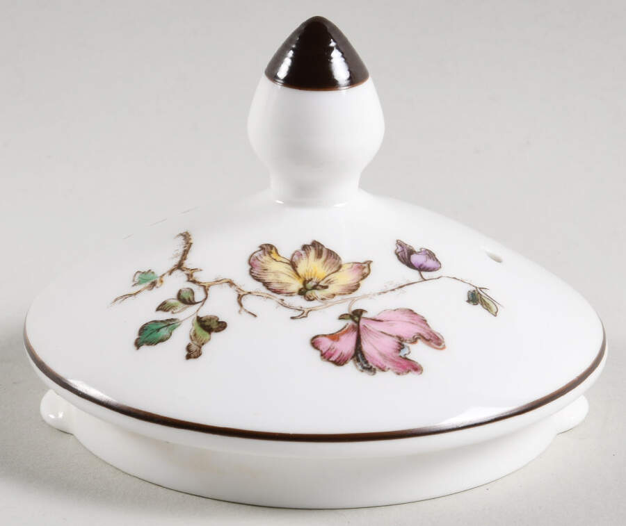 Swallow (Yellow Brown Trim) Lid for Teapot by Wedgwood-1