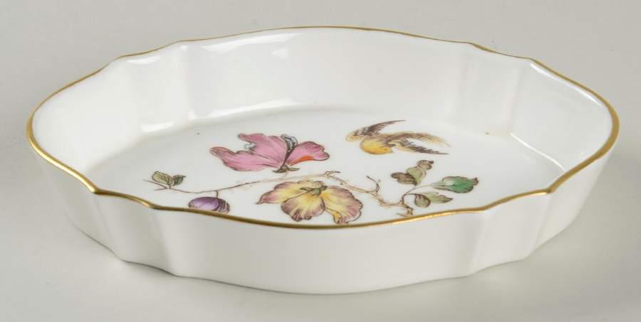 Swallow (Yellow Brown Trim) Silver Tray by Wedgwood-1