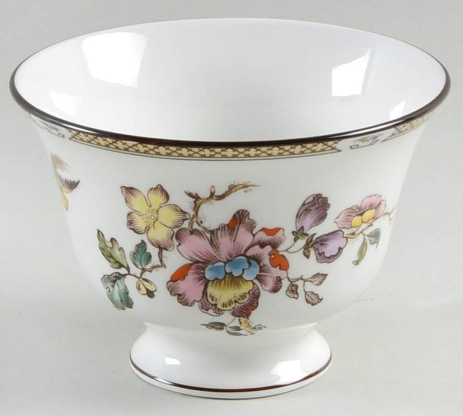 Swallow (Yellow Brown Trim) Open Sugar Bowl by Wedgwood-1