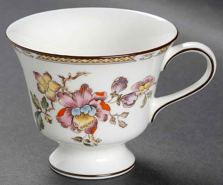 Swallow (Yellow Brown Trim) Footed Cup by Wedgwood-1