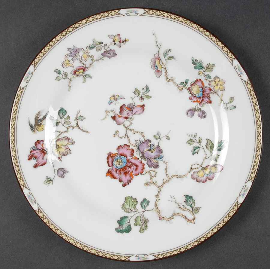 Swallow (Yellow Brown Trim) Salad Plate by Wedgwood-1
