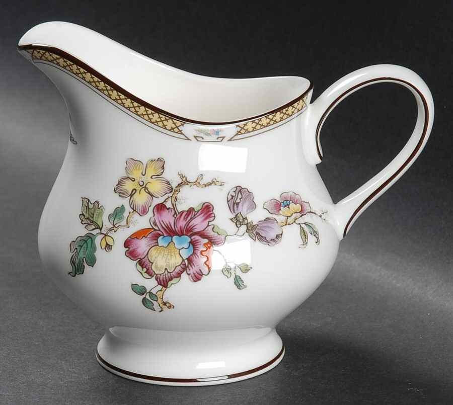 Swallow (Yellow Brown Trim) Creamer by Wedgwood-1
