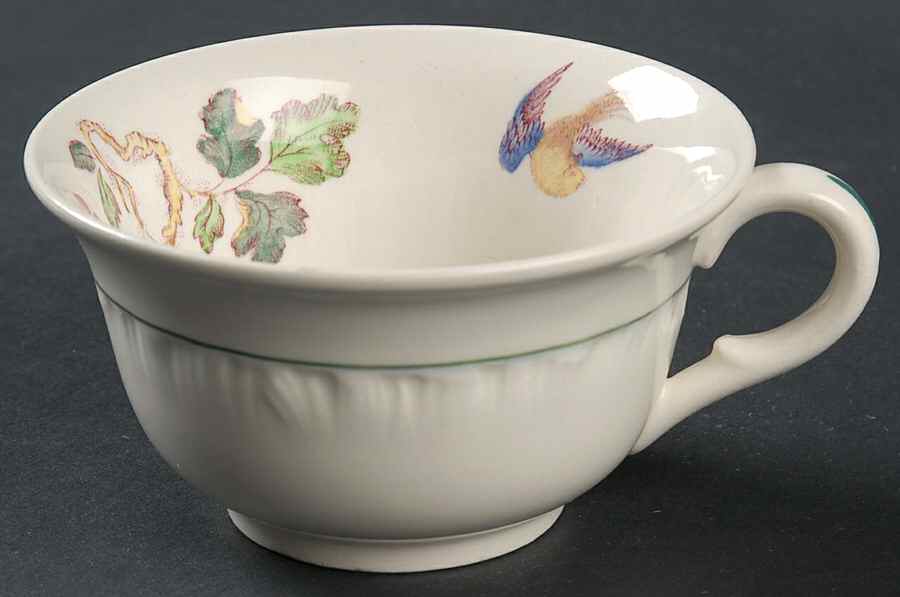 Swallow (No Trim) Flat Cup by Wedgwood-1