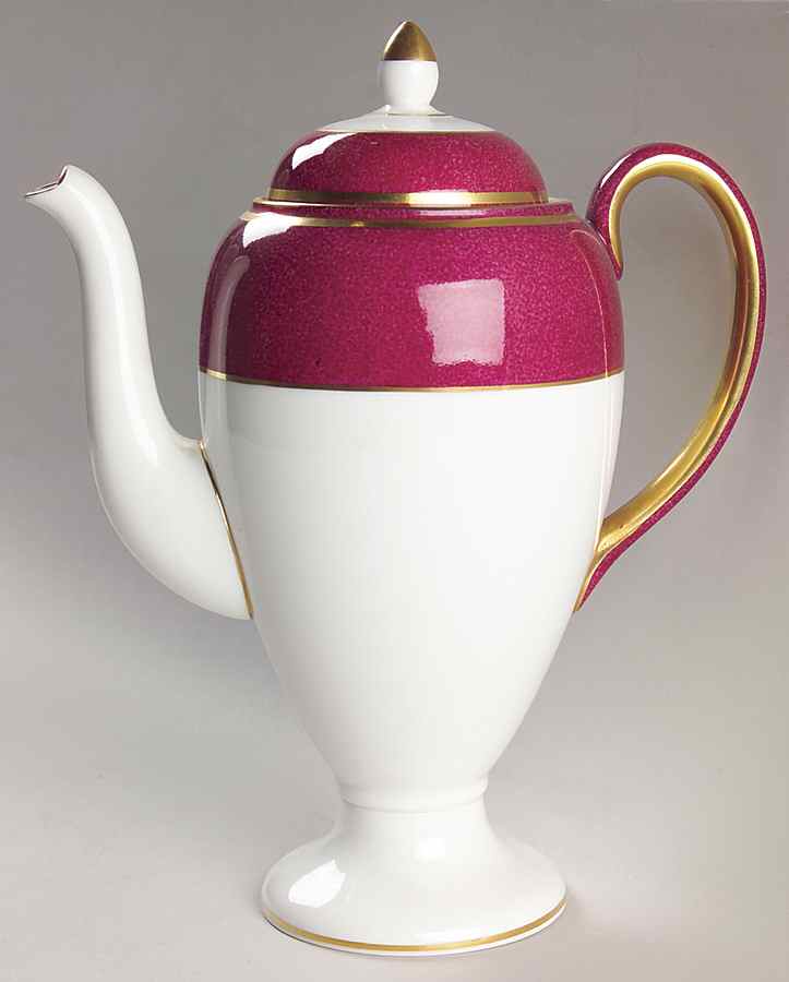 Swinburne Ruby Coffee Pot & Lid by Wedgwood-1