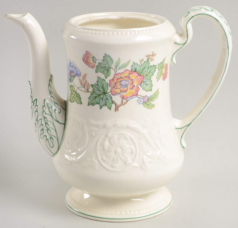 Tapestry Coffee Pot No Lid by Wedgwood-1
