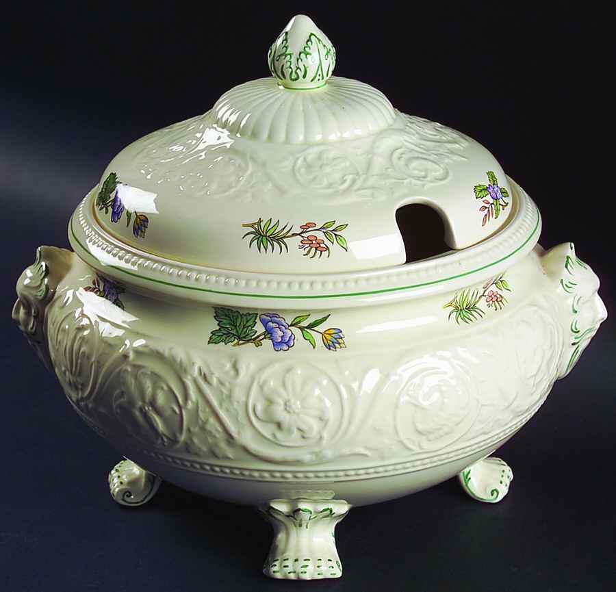 Tapestry Tureen &  Lid by Wedgwood-1