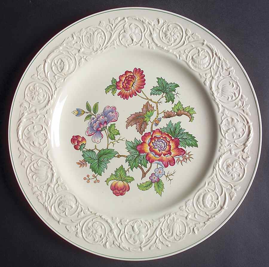 Tapestry 13" Chop Plate (Round Platter) by Wedgwood-1