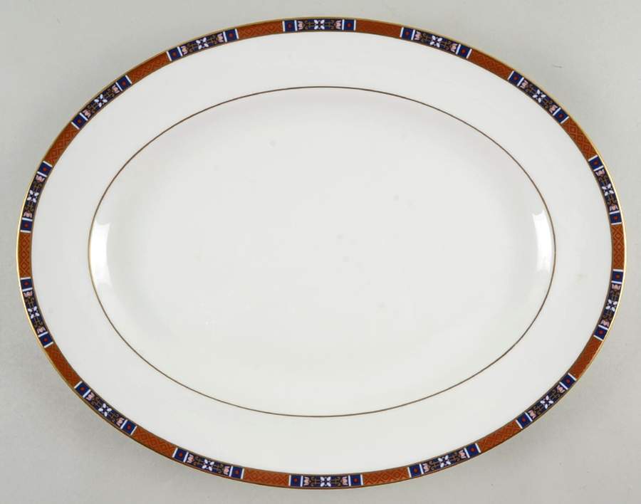 Tapestry 15" Oval Serving Platter by Wedgwood-1
