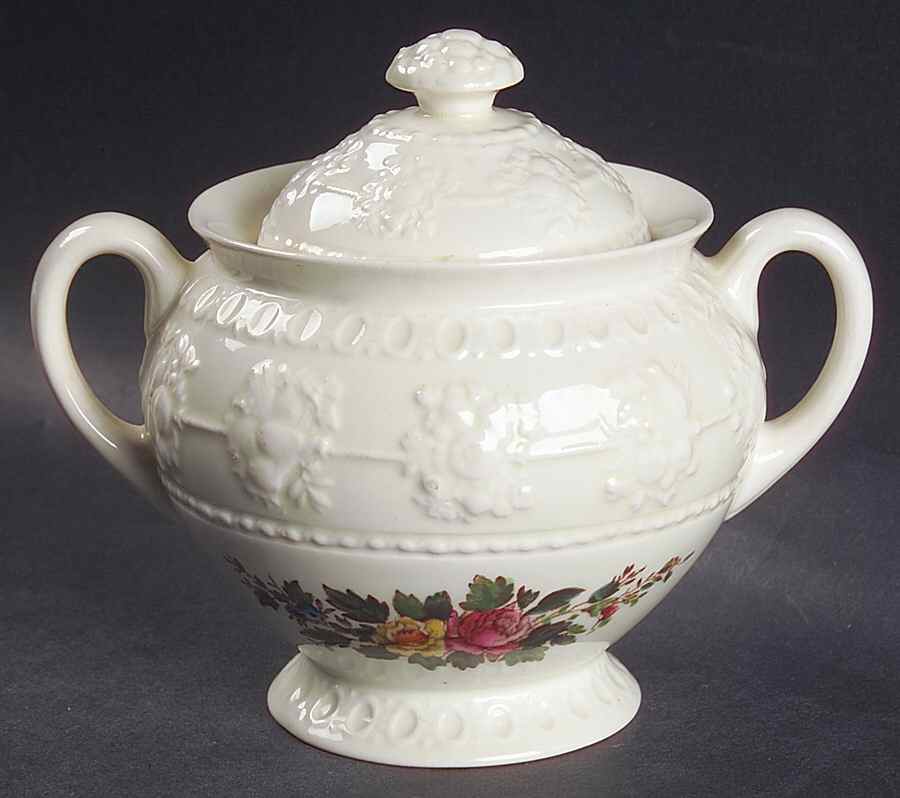 Tenbury Sugar Bowl & Lid by Wedgwood-1