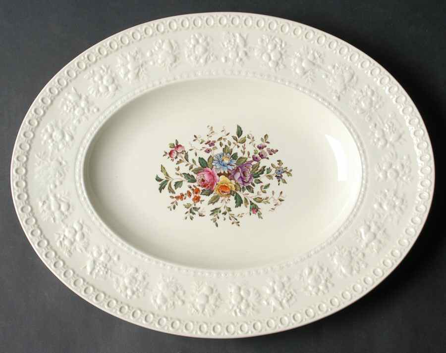 Tenbury 13" Oval Serving Platter by Wedgwood-1