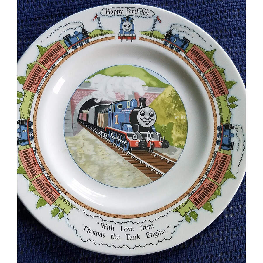 Thomas the Tank Engine Child's Plate by Wedgwood-1