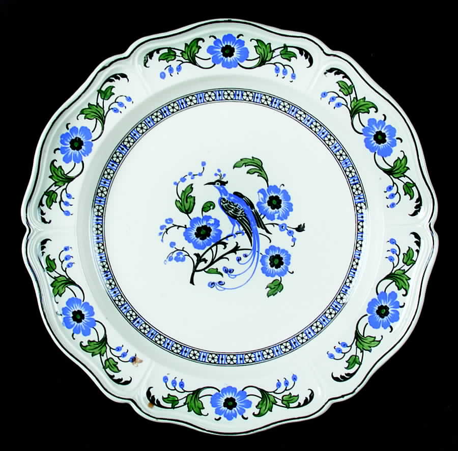 Tigris (Blue & Black) Dinner Plate by Wedgwood-1
