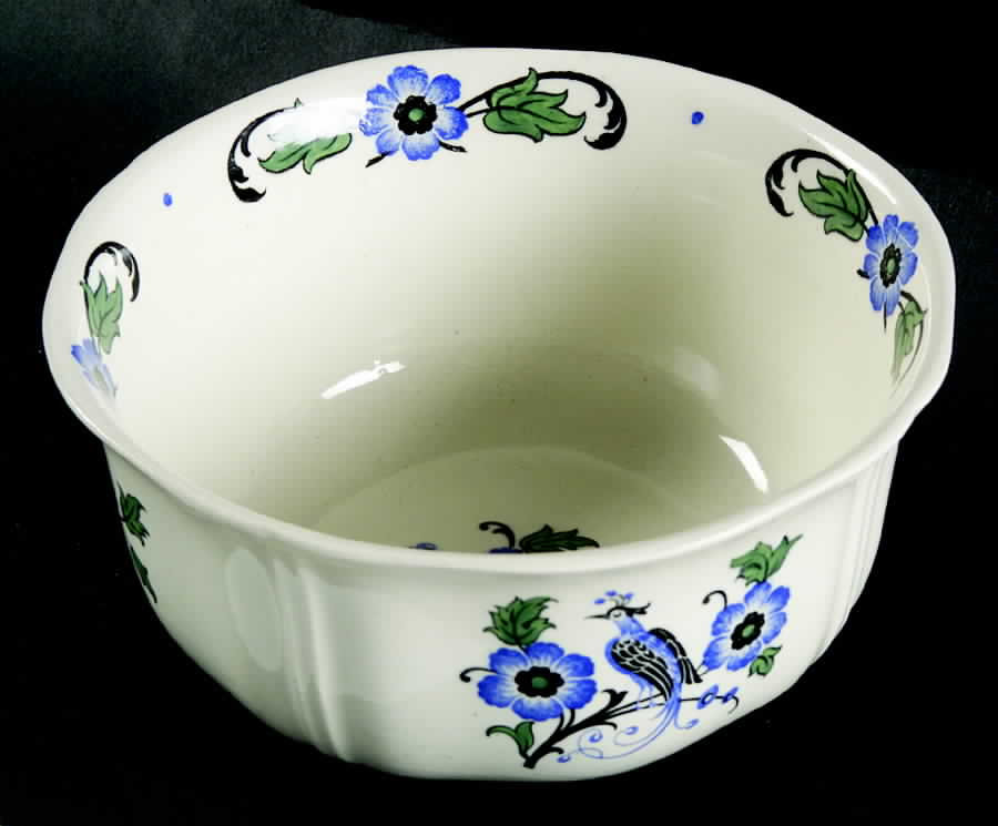 Tigris (Blue & Black) Cranberry Bowl by Wedgwood-1