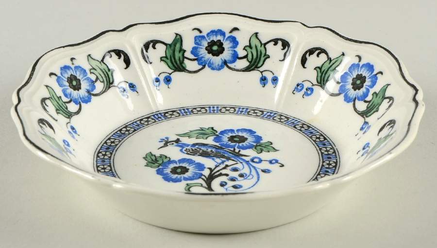 Tigris (Blue & Black) Fruit/Dessert (Sauce) Bowl by Wedgwood-1
