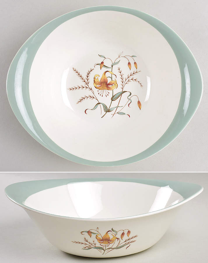 Tiger Lily 9" Round Vegetable Bowl by Wedgwood-1