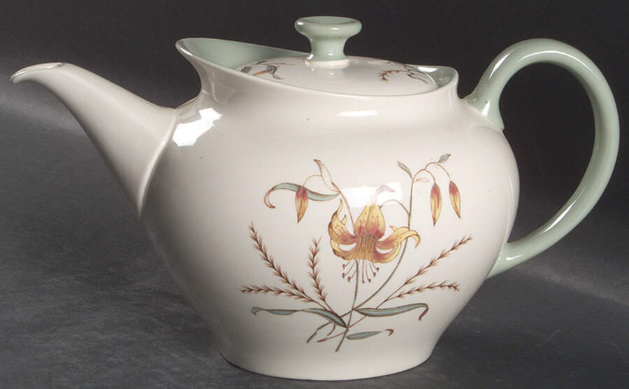 Tiger Lily Teapot & Lid by Wedgwood-1