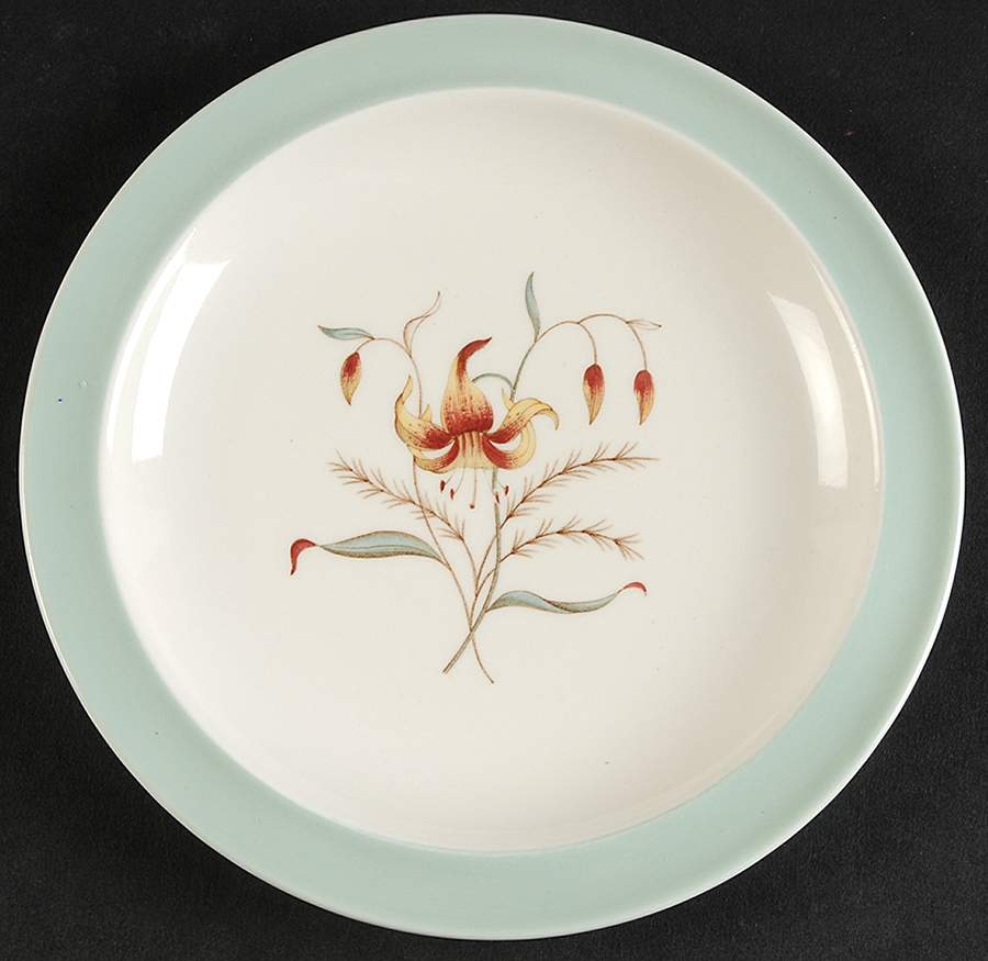 Tiger Lily Bread & Butter Plate by Wedgwood-1
